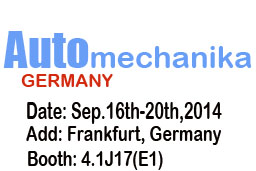 Wuxi Ebay Turbo Invite you visit Automechanika Frankfurt 2014 in Gemany